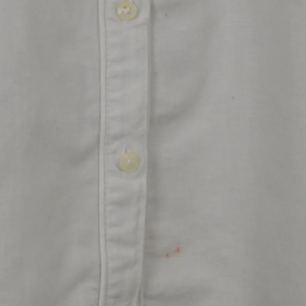Anthropologie Maeve Cotton Blend Long Sleeve Button Down 1 Pocket Woemen L Shirt - Picture 3 of 9